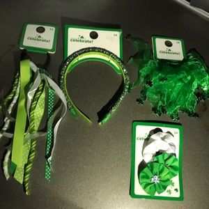 NWT Celebrate St Patrick’s Day Hair Accessories